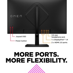 HP Omen by HP 27Q Computer - Unleash Your Gaming Potential with Stunning Performance and Design | Model 780H4E9